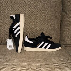 NWT Adidas Busenitz Vintage Skateboard IE3103 Black/White Sneakers Shoes Men 9